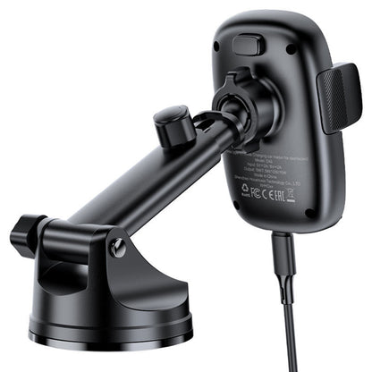 Chargeur Auto Sans Fil Acefast D49, 15W, 1.67A, Noir