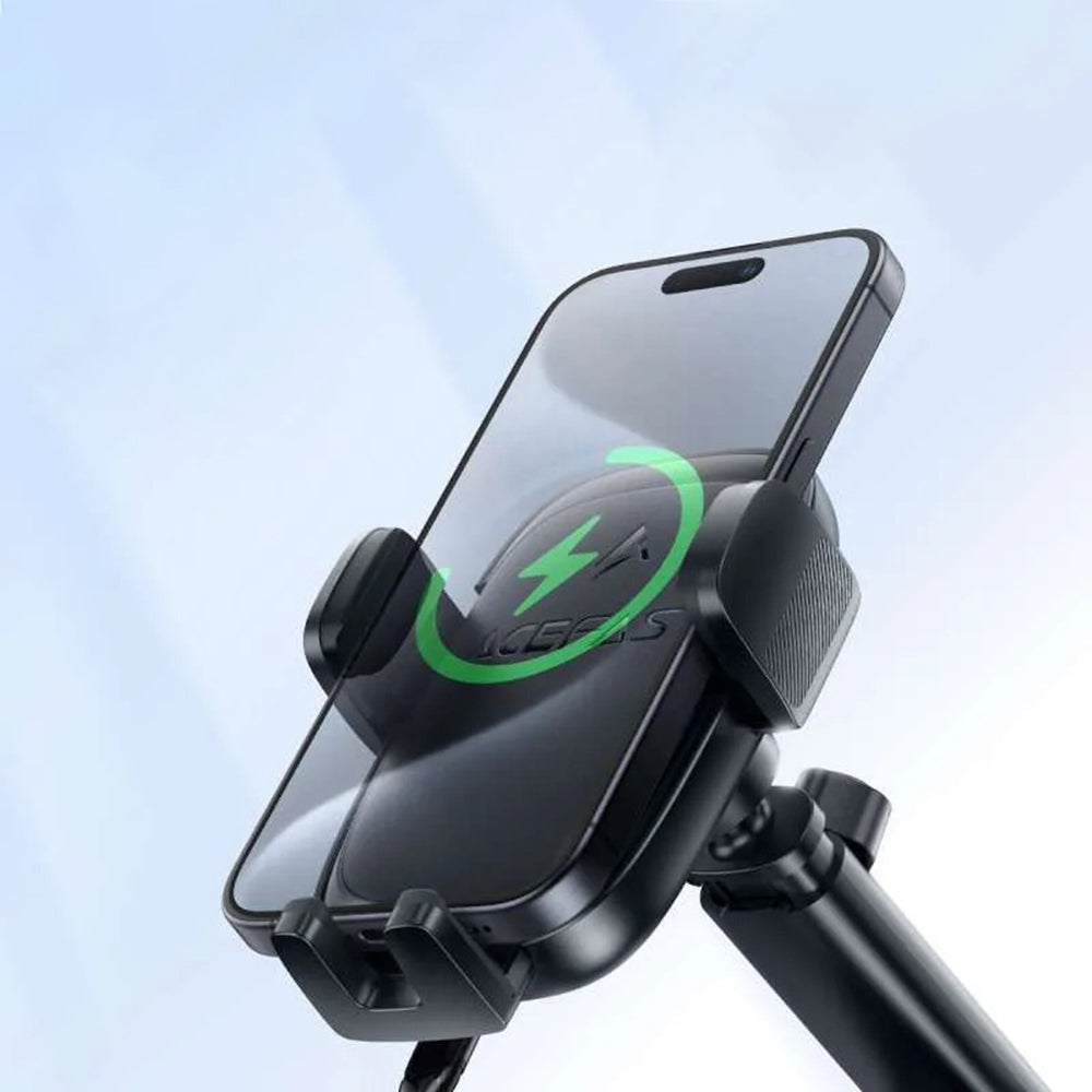 Chargeur Auto Sans Fil Acefast D49, 15W, 1.67A, Noir