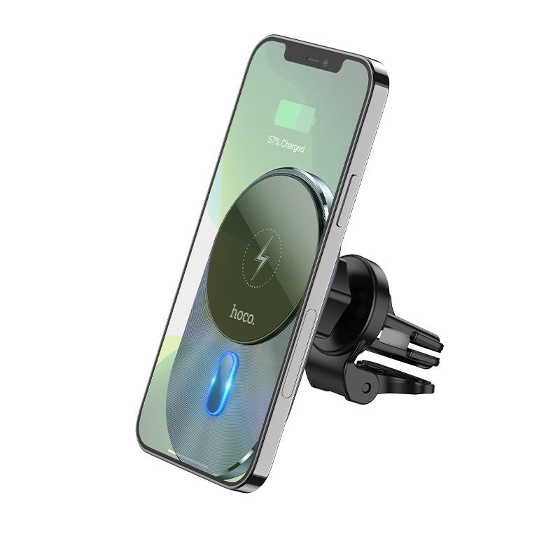Chargeur Auto Sans Fil HOCO CA91, 15W, 1.67A, Noir