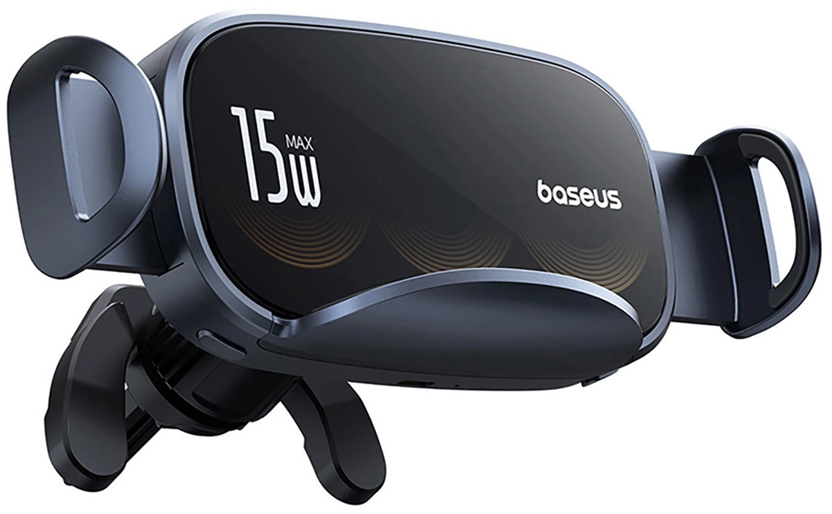 Chargeur Auto Sans Fil Baseus LightChaser, 15W, 1.67A, Noir C40355901111-00