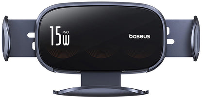 Chargeur Auto Sans Fil Baseus LightChaser, 15W, 1.67A, Noir C40355901111-00
