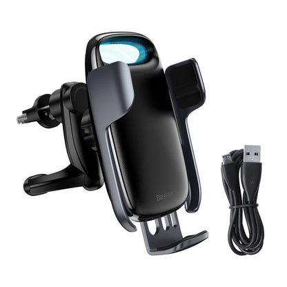 Chargeur sans fil pour voiture Baseus Milky Way Series, 15W, 1.67A, Noir WXHW02-01 