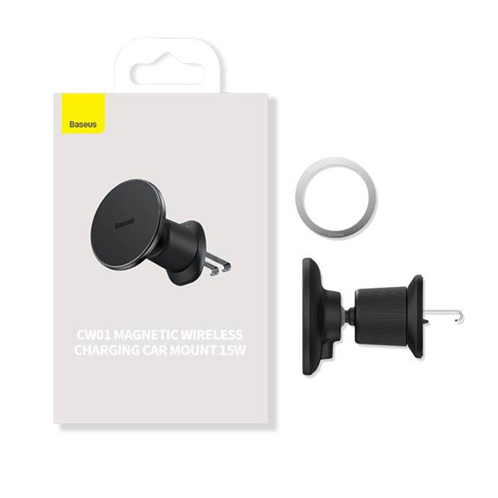 Chargeur Auto Sans Fil Baseus CW01, 15W, 1.67A, Noir C0013A01