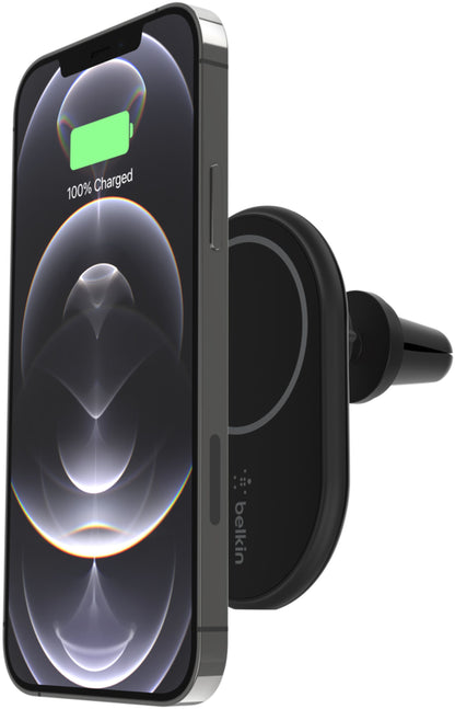 Chargeur Auto Sans Fil Belkin BoostCharge, 10W, 1.1A, Noir WIC004btBK