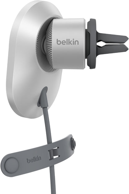 Chargeur Auto Sans Fil Belkin BoostCharge Pro, 15W, 1.67A, Blanc WIC008btGR-V2
