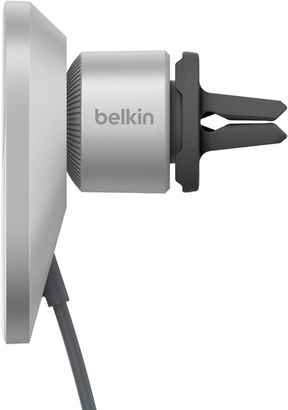 Chargeur Auto Sans Fil Belkin BoostCharge Pro, 15W, 1.67A, Blanc WIC008btGR-V2