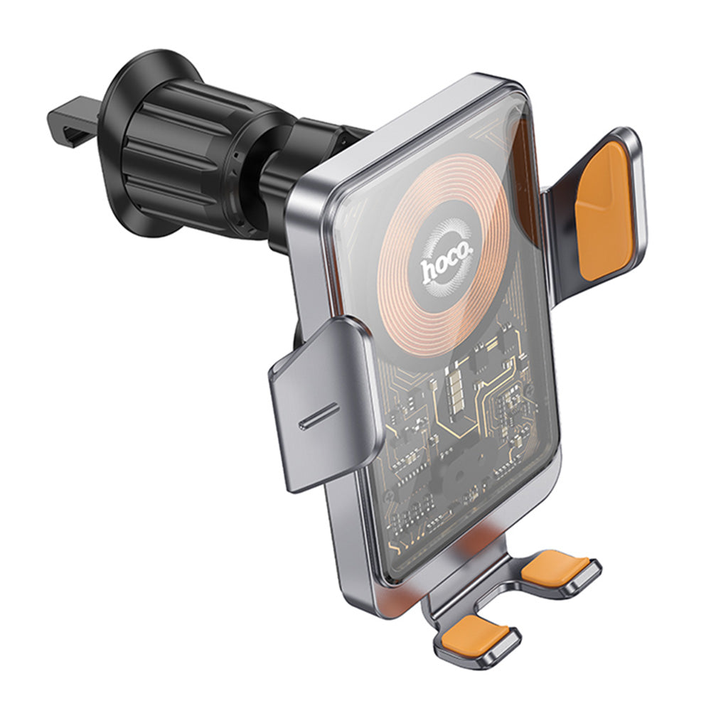 Chargeur Auto Sans Fil HOCO HW7, 15W, 1.67A, Noir