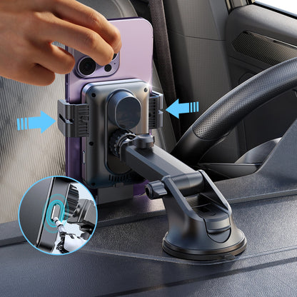Chargeur Auto Sans Fil Joyroom JR-ZS219, 15W, 1.67A, Noir