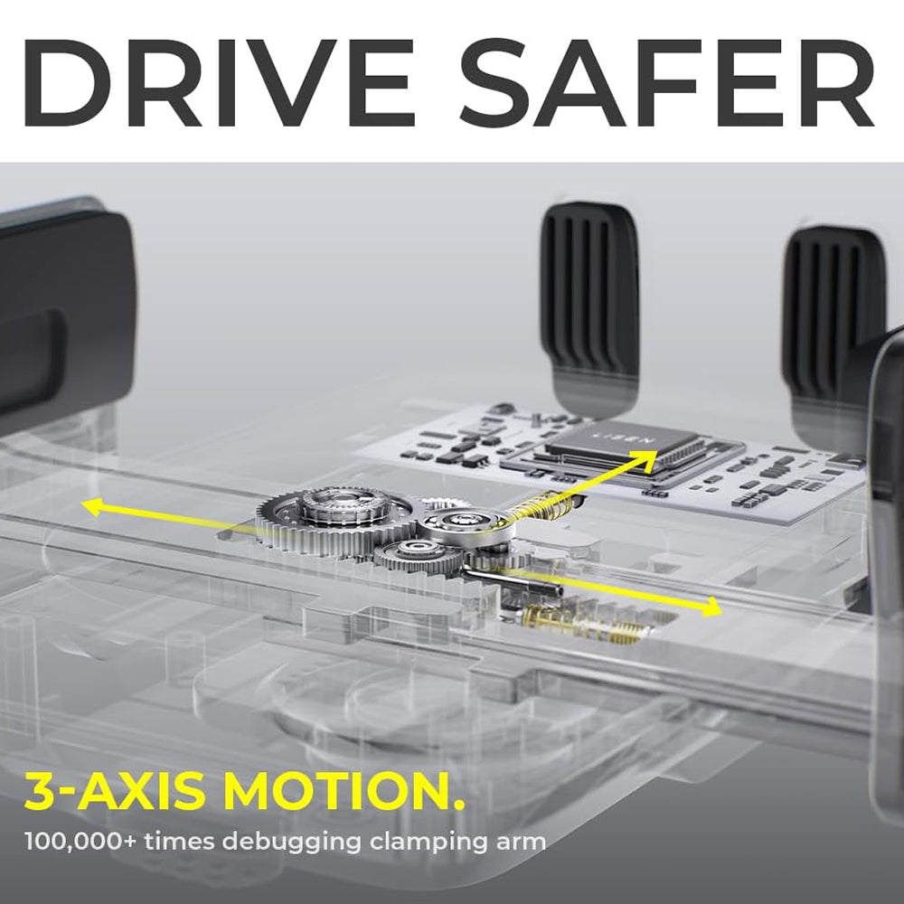 Chargeur Auto Sans Fil Lisen W605, 15W, 1.67A, Noir YL0225030014