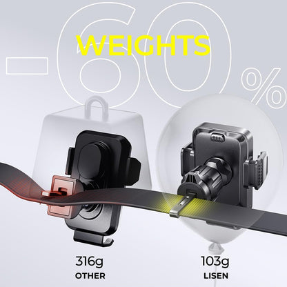 Chargeur Auto Sans Fil Lisen W605, 15W, 1.67A, Noir YL0225030014