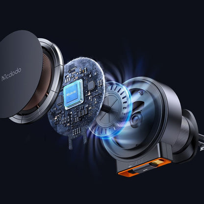 Chargeur Auto Sans Fil McDodo CH-0091, 15W, 1.67A, Doré