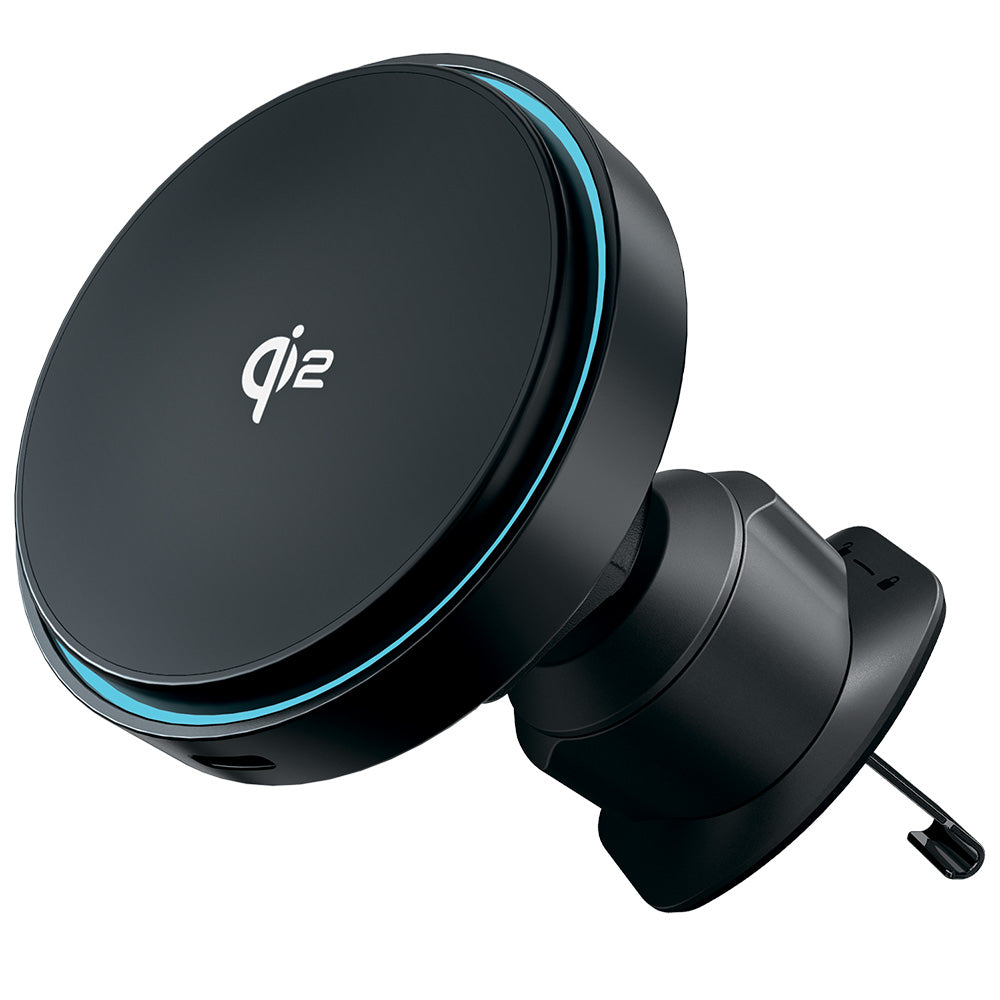 Chargeur Auto Sans Fil Proove Light Circle, 15W, 1.67A, Gris WHLC15010002