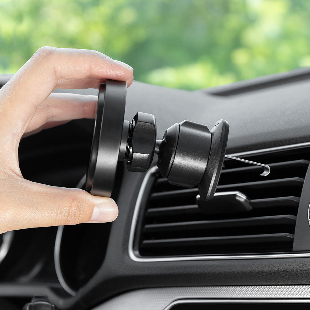 Chargeur Auto Sans Fil Proove Light Circle, 15W, 1.67A, Gris WHLC15010002