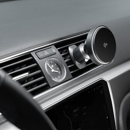 Chargeur Auto Sans Fil Proove Light Circle, 15W, 1.67A, Gris WHLC15010002