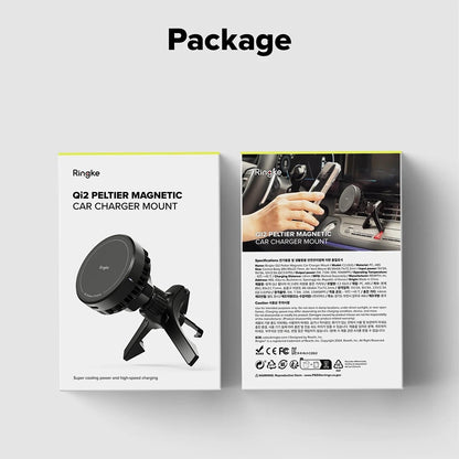 Chargeur Auto Sans Fil Ringke, 15W, 1.67A, Noir