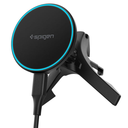 Chargeur Auto Sans Fil Spigen EV15MAQ Essential, 15W, 1.67A, Noir ACP10513