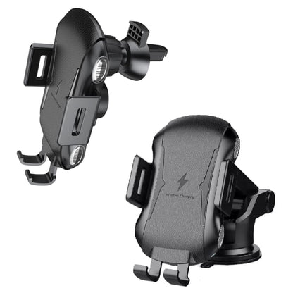 Chargeur Auto Sans Fil Techsuit CAPD032 Premium, 10W, 1.1A, Noir