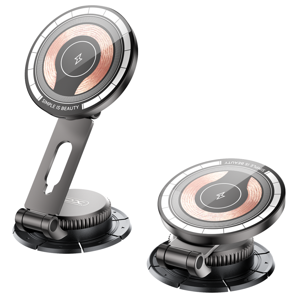 Chargeur Auto Sans Fil XO Design CX036, 15W, 1.67A, Noir