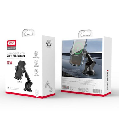 Chargeur Auto Sans Fil XO Design WX027, 15W, 1.67A, Noir