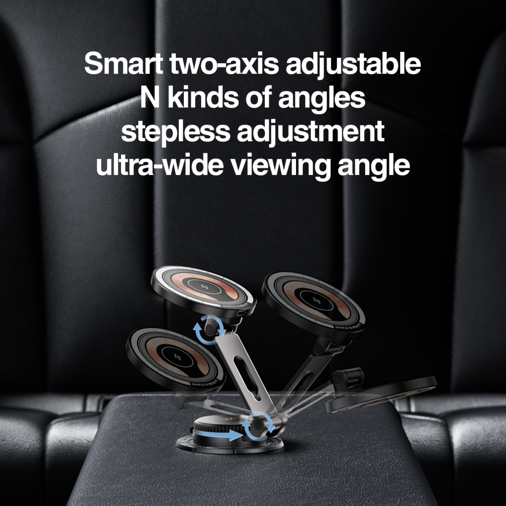 Chargeur Auto Sans Fil XO Design CX036, 15W, 1.67A, Noir