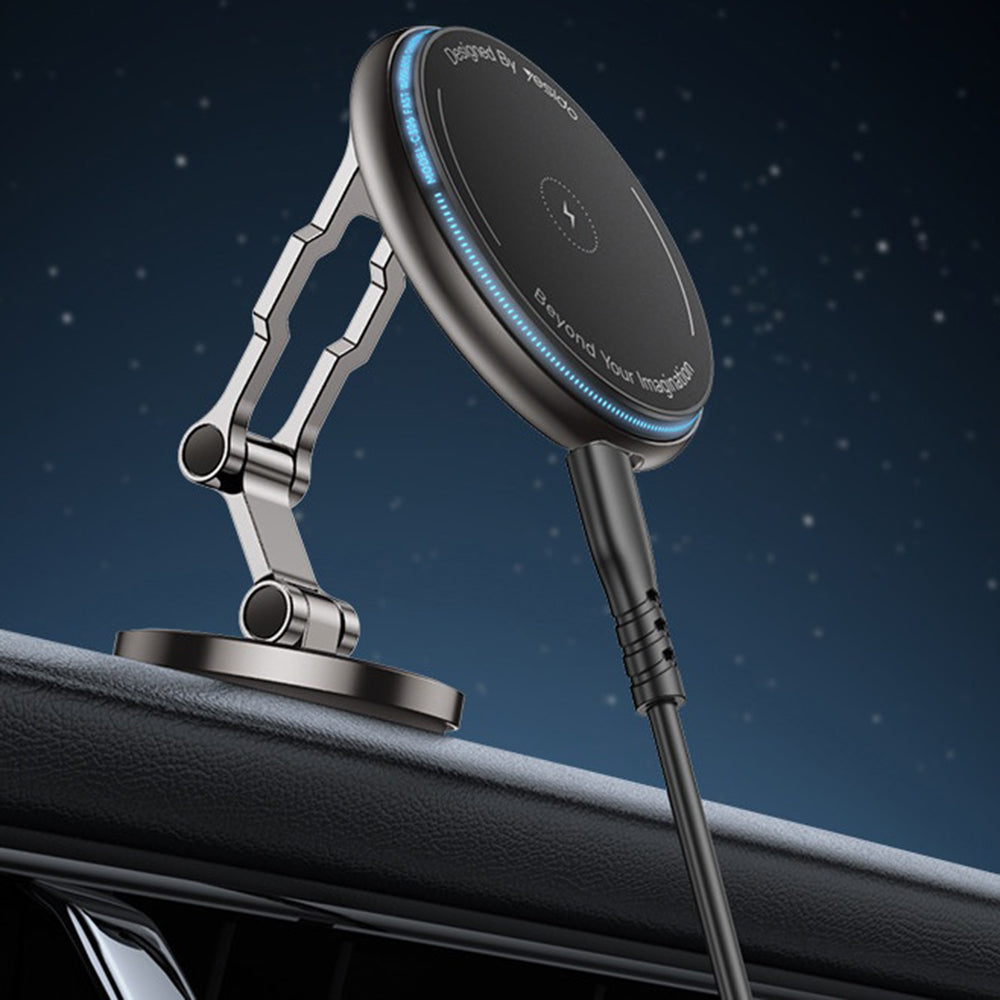 Chargeur Auto Sans Fil Yesido C306, 15W, 1.67A, Noir