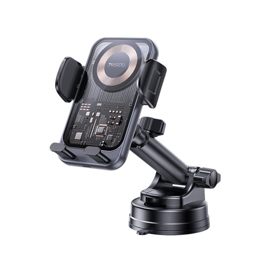 Chargeur Auto Sans Fil Yesido C307, 15W, 1.67A, Noir