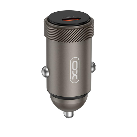 Chargeur Auto XO Design CC70, 30W, 3A, 1 x USB-C, Noir