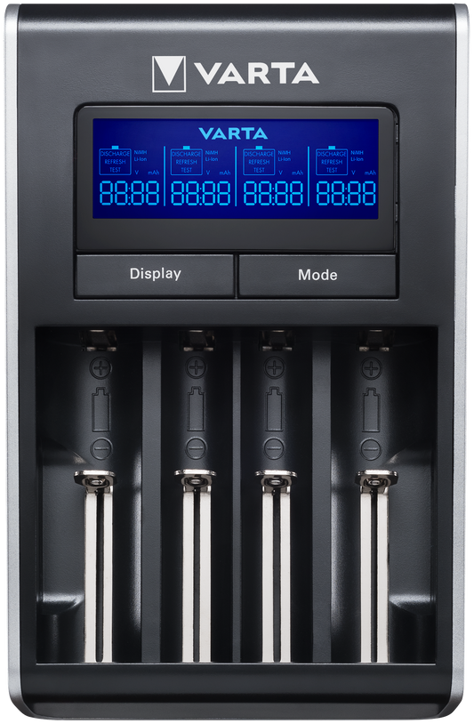 Chargeur de batteries Varta, AA / AAA, Noir