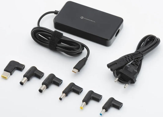 Chargeur Forcell F-Energy E856, 65W, Noir