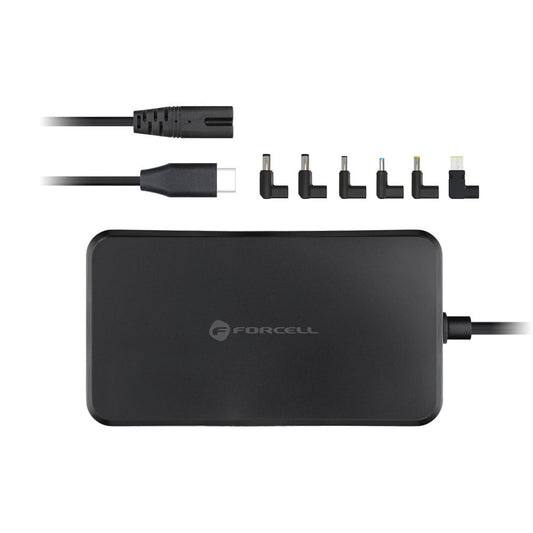 Chargeur Forcell F-Energy E856, 90W, Noir