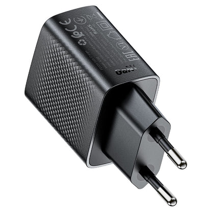 Chargeur Réseau Acefast A102, 30W, 3A, 1 x USB-C, Noir