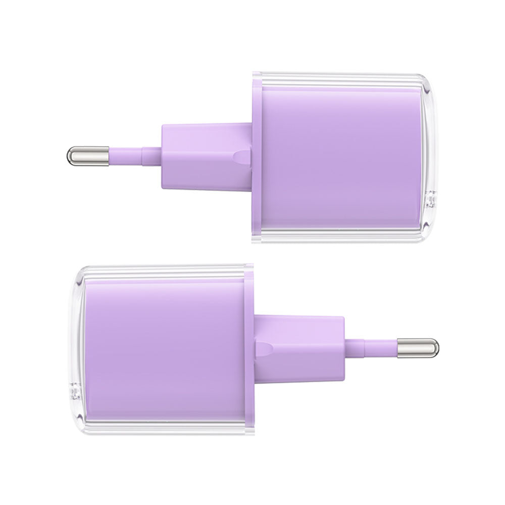 Chargeur Réseau Acefast A53 Sparkling Display, 30W, 3A, 1 x USB-C, Violet