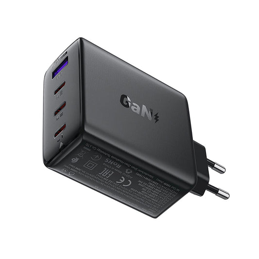 Chargeur Réseau Acefast A94, 100W, 5A, 1 x USB-A - 3 x USB-C, Noir