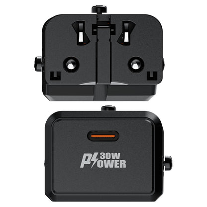 Chargeur Réseau Acefast Z7 Travel, 30W, 3A, 1 x USB-C, Noir