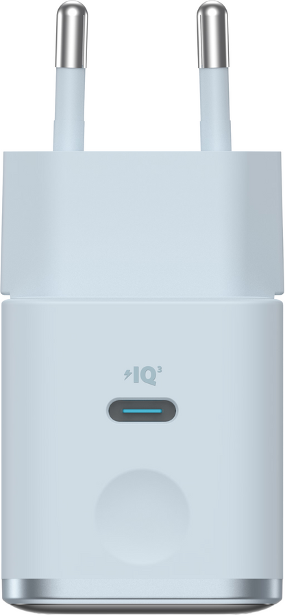 Chargeur secteur Anker Nano Display, 45W, 3A, 1 x USB-C, Bleu A121DG31