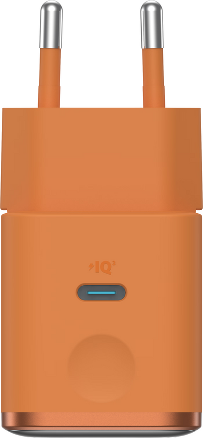 Chargeur secteur Anker Nano Display, 45W, 3A, 1 x USB-C, Orange A121DGO1