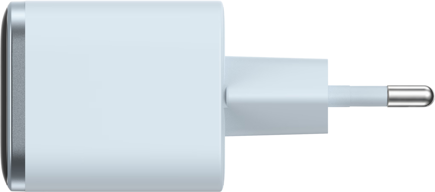 Chargeur secteur Anker Nano Display, 45W, 3A, 1 x USB-C, Bleu A121DG31