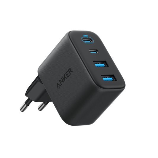 Chargeur secteur Anker Zolo, 50W, 3A, 2 x USB-A - 2 x USB-C, Noir A121EG11