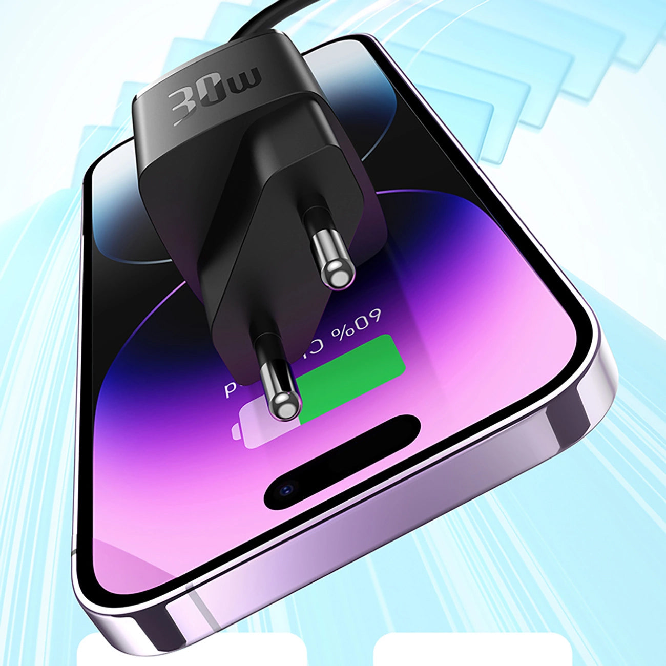 Chargeur Secteur Baseus Cube Pro, 30W, 3A, 1 x USB-C, Noir CCXF000301