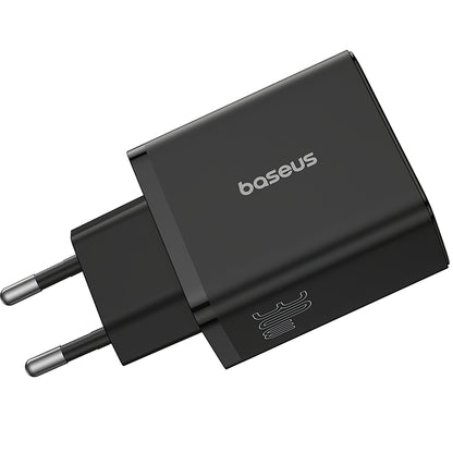 Chargeur réseau Baseus Cube, 30W, 3A, 1 x USB-C - 2 x USB-A, Noir P10111402113113-00 