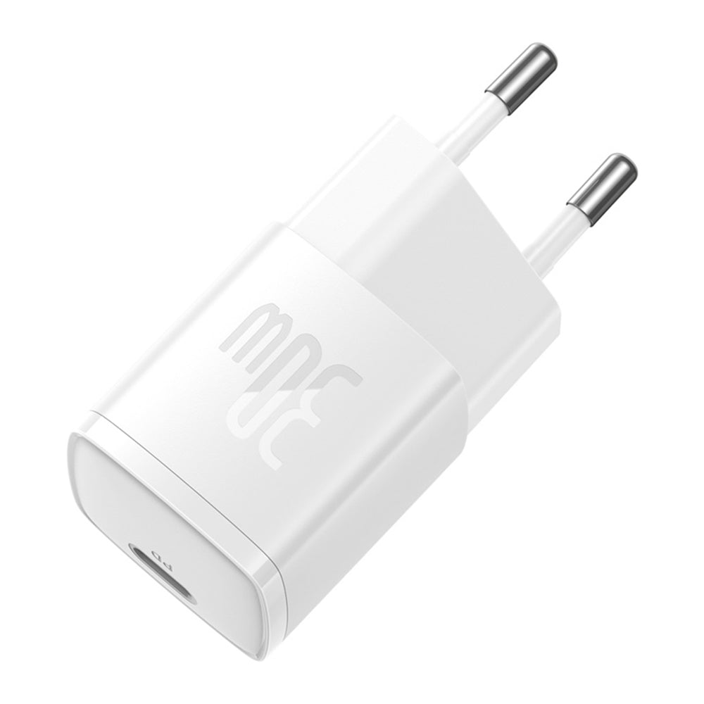 Chargeur Réseau Baseus Cube Pro, 30W, 3A, 1 x USB-C, Blanc CCXF000302