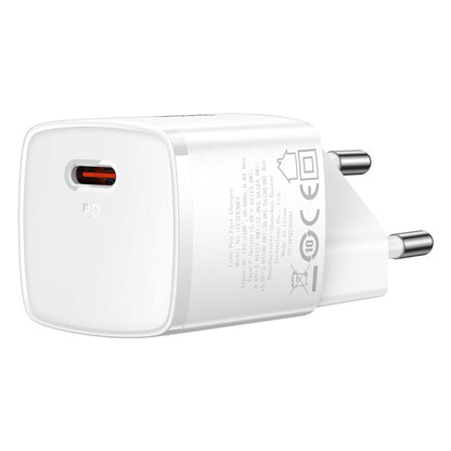 Chargeur Réseau Baseus Cube Pro, 30W, 3A, 1 x USB-C, Blanc CCXF000302