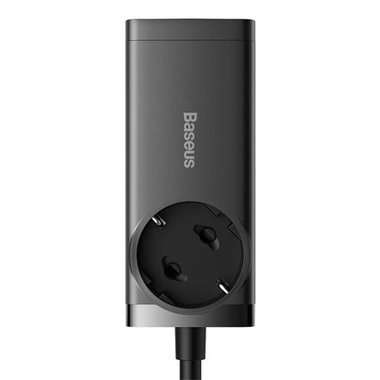 Chargeur réseau Baseus GaN3 Pro PowerStrip, 65W, 3A, 2 x USB-A - 2 x USB-C - 1 x Schuko, Noir PSZM000901 PSZM000901 