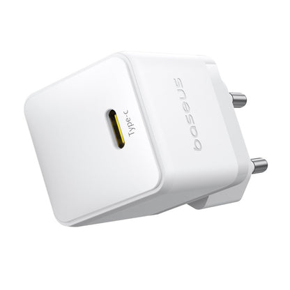 Chargeur Réseau Baseus Palm, 20W, 3A, 1 x USB-C, Blanc P10111602213-00