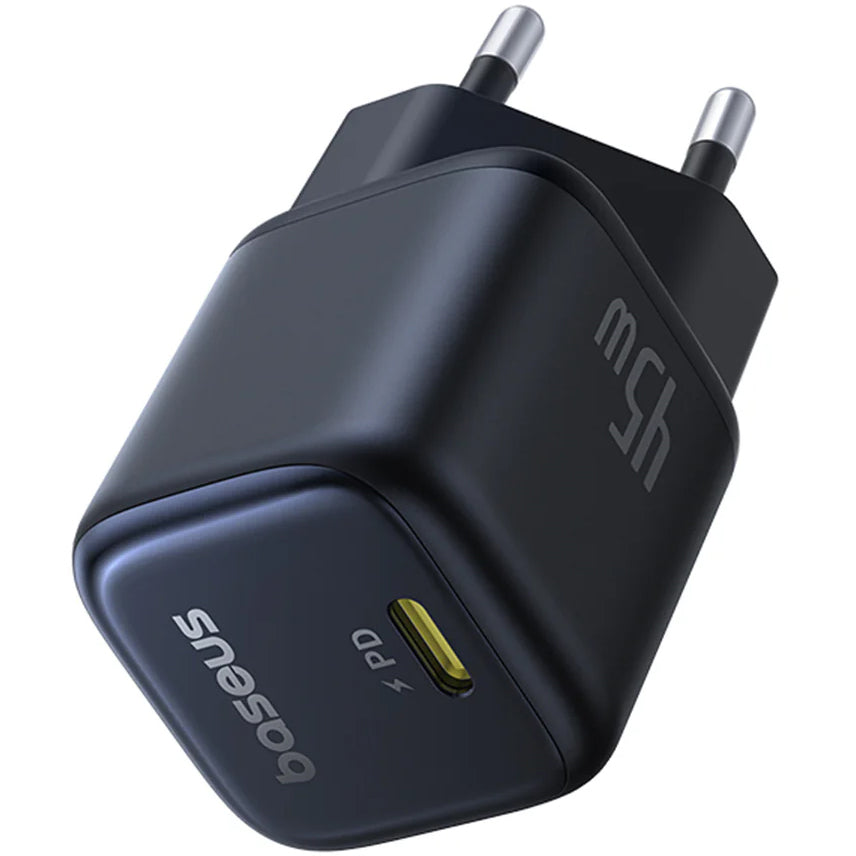 Chargeur Réseau Baseus PicoGo, 45W, 3A, 1 x USB-C, Noir P10176800123-00