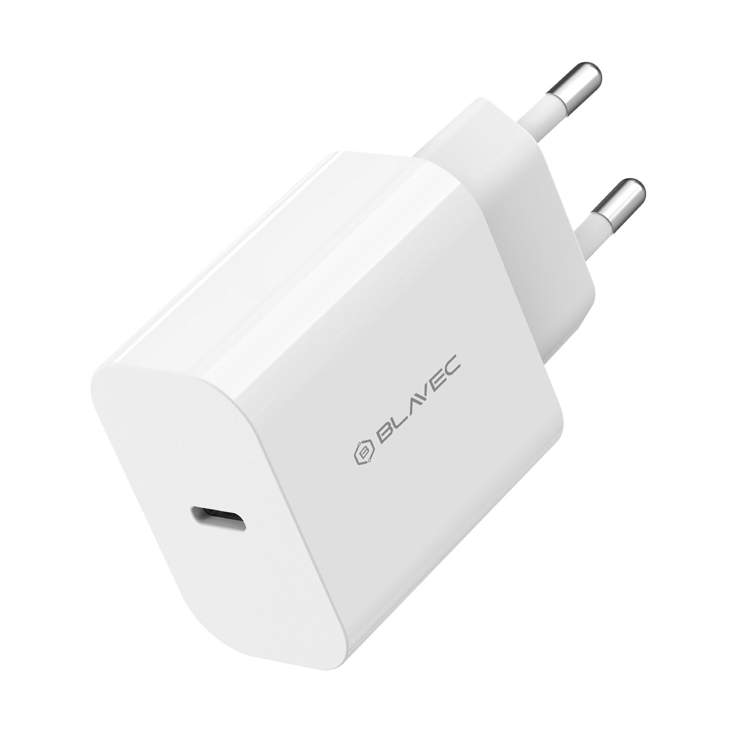 Chargeur Réseau Blavec BC-7, 45W, 3A, 1 x USB-C, Blanc