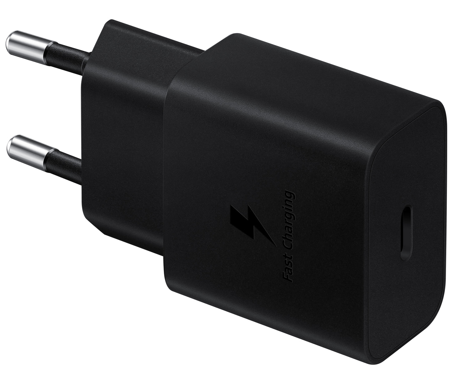 Chargeur réseau USB-C Samsung avec câble USB-C, 15W, 2A, 1 x USB-C, noir EP-T1510XBEGEU EP-T1510XBEGEU