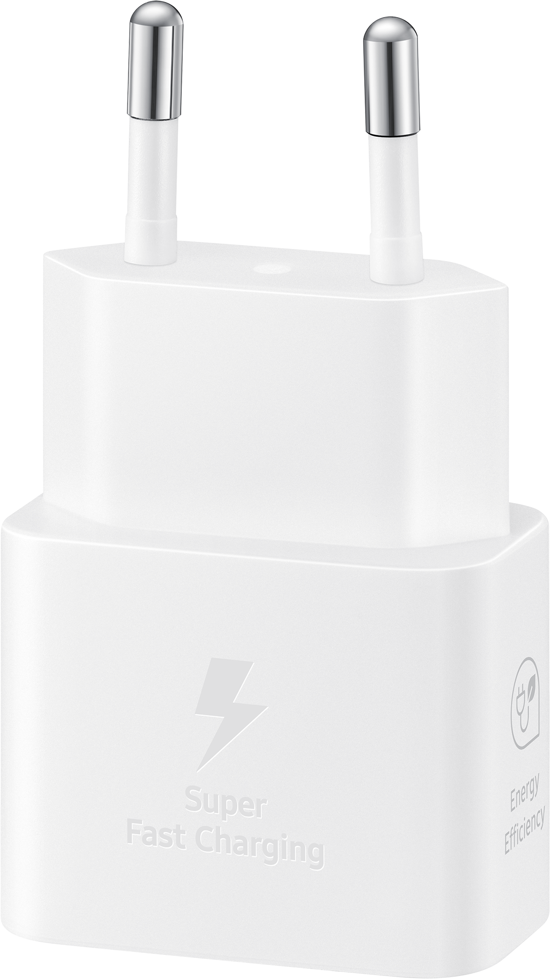 Câble USB-C Samsung Chargeur réseau Samsung, 25W, 3A, 1 x USB-C, Blanc EP-T2510XWEGEU 