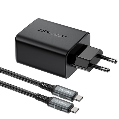 Câble réseau Chargeur Acefast A17 TV Hub, 65W, 3A, 1 x HDMI - 1 x USB-A - 1 x USB-C, Noir 