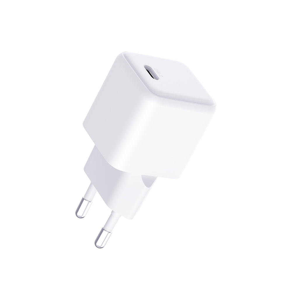 Network Charger with USB-C Cable 3MK Hyper, 25W, 3A, 1 x USB-C, White